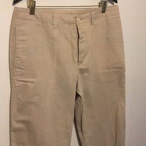 Patagonia button fly brush cotton khakis in 35x34